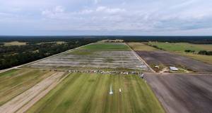 Aerial Shot of Launch at Bunnell Blast 2014