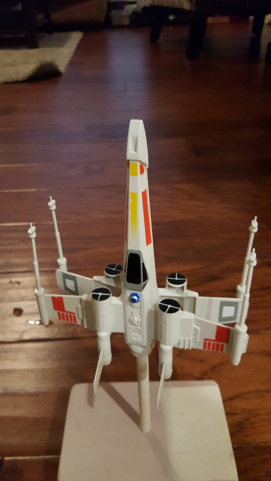 新品未開封】モデルロケット star wars15 ESTES x-wing バロール foil