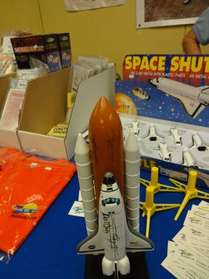 Shuttle Signed By Vern Estes