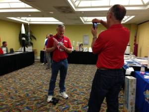 Chris Photographs Tim Van Milligan with the Pigasus