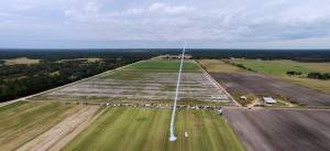 Aerial Shot of Launch at Bunnell Blast 2014