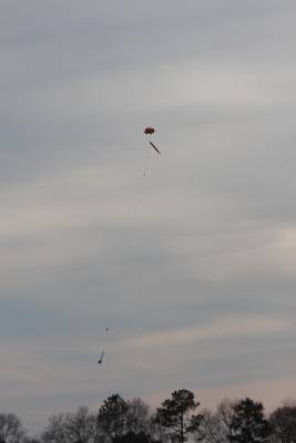 Red, White, and Blue Rocket