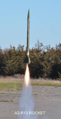 A2-R13 rocket lifts off!!!