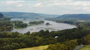 Another view looking upstream of the Sesquahanna River in central PA