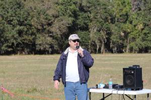 Brian Doing the Safety Briefing