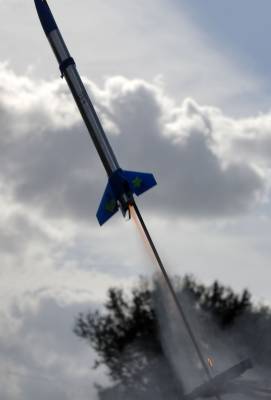 Close Up of a Gnome Launch