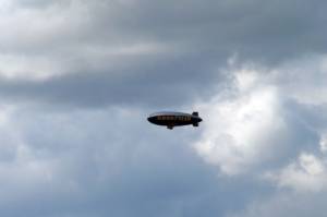 Goodyear Blimp Visits Bunnell Blast 2012