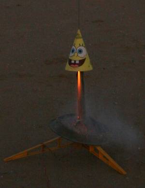 Scratch - Sponge Bob Cone Rocket
