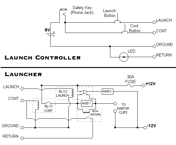 Scratch - 12V Relay Launcher Scratch