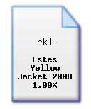 Estes Yellow Jacket 2008 1.00X