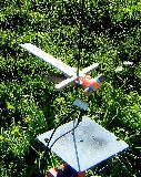 Mark Kulka's Art Applewhite Rockets Popsicle Stick Monocopter 