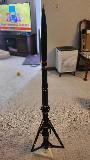Jeff Curtis's Estes Black Star Voyager