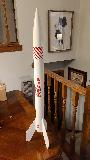 Jeff Curtis's Estes Pulsar BT-70 Upscale