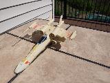 Bill Eichelberger's ****Estes - Star Wars X-Wing Fighter (Battle Damage)