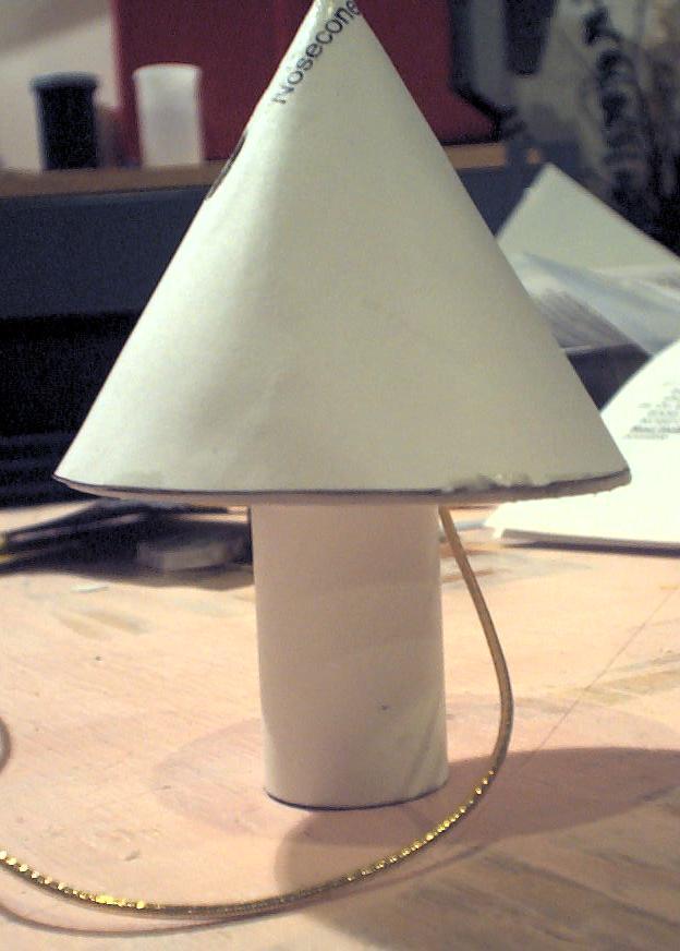 EMRR's Model Rocket Review Art Applewhite Rockets Cone Rocket 24mm